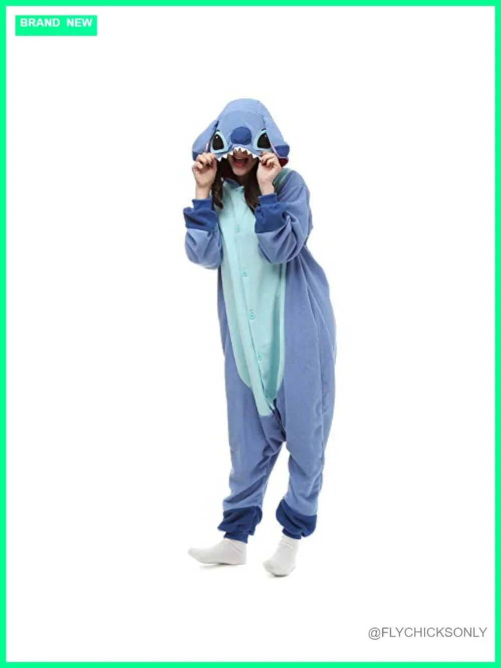 Fleece Adult Onesie Pajama Animal Cosplay Costume Unisex Halloween